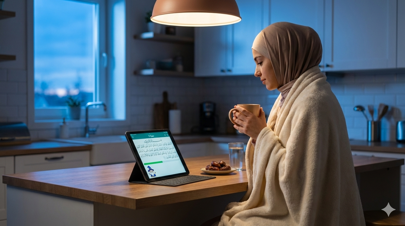 Focus on what matters — reading Quran